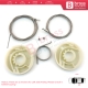 Left Side Electric Sliding Door Guide Rail Repair Kit 7E1843871 for VW Transporter T5 T6 Caravelle Multivan 2003-2024