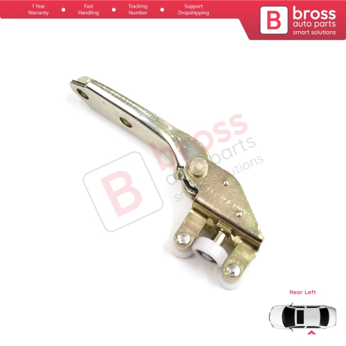 Left Side Rear Sliding Door Middle Roller Guide Hinge for VW Transporter T4 Caravelle Multivan 1990-2003 701843335A 