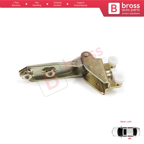 Left Side Rear Sliding Door Middle Roller Guide Hinge for VW Transporter T4 Caravelle Multivan 1990-2003 701843335A 