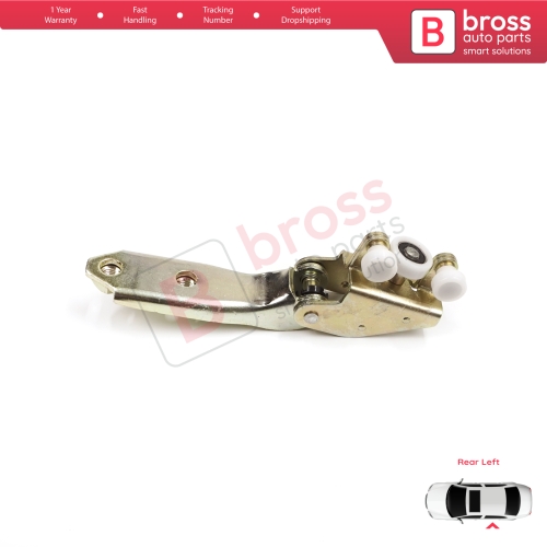 Left Side Rear Sliding Door Middle Roller Guide Hinge for VW Transporter T4 Caravelle Multivan 1990-2003 701843335A 