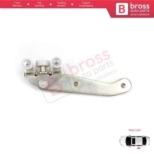 Left Side Rear Sliding Door Lower Roller Guide Hinge for VW Transporter T4 Caravelle Multivan 1990-2003 701843405B