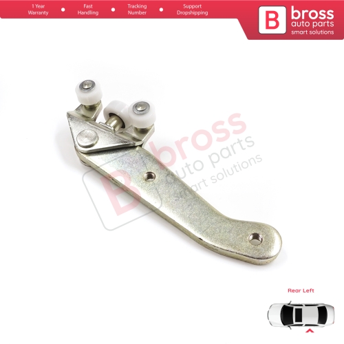 Left Side Rear Sliding Door Lower Roller Guide Hinge for VW Transporter T4 Caravelle Multivan 1990-2003 701843405B