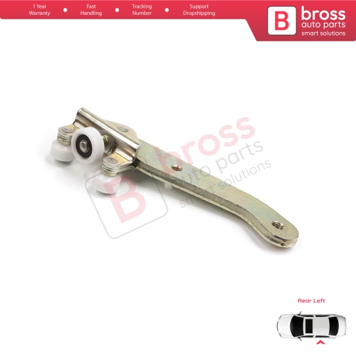 Left Side Rear Sliding Door Lower Roller Guide Hinge for VW Transporter T4 Caravelle Multivan 1990-2003 701843405B