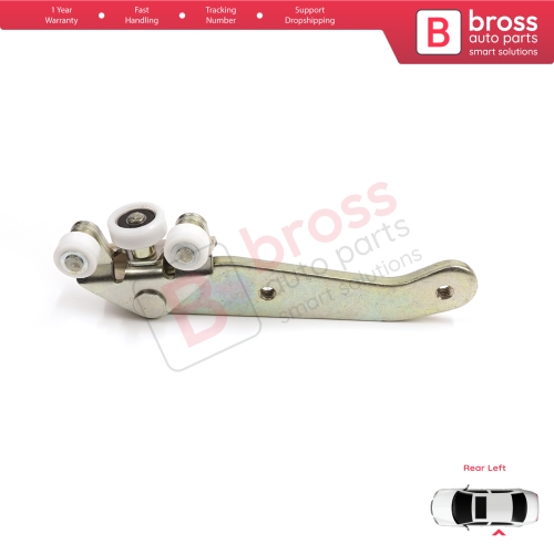 Left Side Rear Sliding Door Lower Roller Guide Hinge for VW Transporter T4 Caravelle Multivan 1990-2003 701843405B