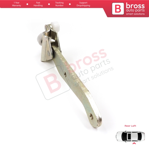Left Side Rear Sliding Door Lower Roller Guide Hinge for VW Transporter T4 Caravelle Multivan 1990-2003 701843405B