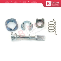 Front Door Lock Barrel Repair Kit 6N0837223A for VW Polo 6N1 N2 58 mm