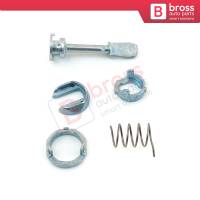 Front Door Lock Barrel Repair Kit 3B0837167 51.5 mm for VW Passat B5