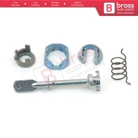 Front Door Lock Barrel Repair Kit 6K4837223A for VW Caddy 2 Seat Cordoba Ibiza Inca 6K 68 mm