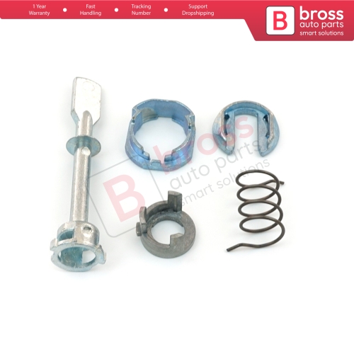 Front Door Lock Barrel Repair Kit 6K4837223A for VW Caddy 2 Seat Cordoba Ibiza Inca 6K 68 mm