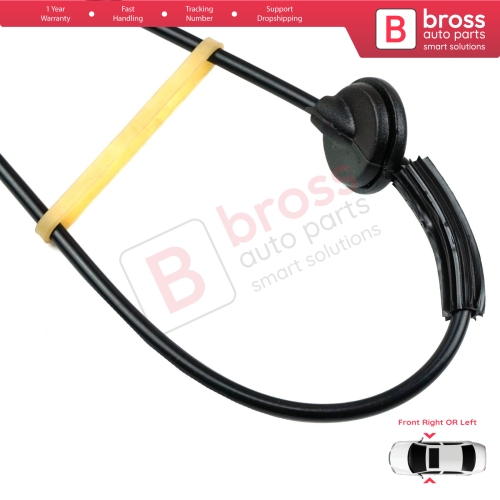 Inner Door Lock Latch Bowden Cable Front Doors for VW Passat B5 B5.5 1996-2005 Skoda Superb B5 3U 2001-2008 3U0837085