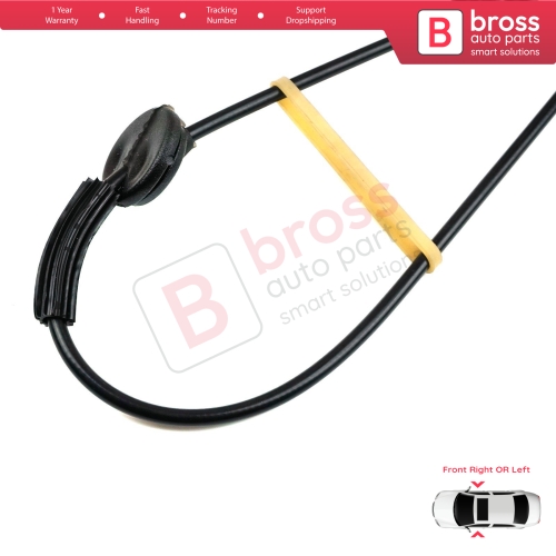 Inner Door Lock Latch Bowden Cable Front Doors for VW Passat B5 B5.5 1996-2005 Skoda Superb B5 3U 2001-2008 3U0837085