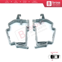 Side Wing Mirror Folding Support Repair Metal Frame Bracket Left Right for Mercedes W210 S210 W202 S202 W140