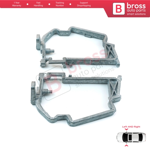 Side Wing Mirror Folding Support Repair Metal Frame Bracket Left Right for Mercedes W210 S210 W202 S202 W140