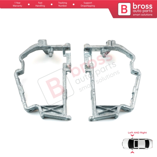 Side Wing Mirror Folding Support Repair Metal Frame Bracket Left Right for Mercedes W210 S210 W202 S202 W140