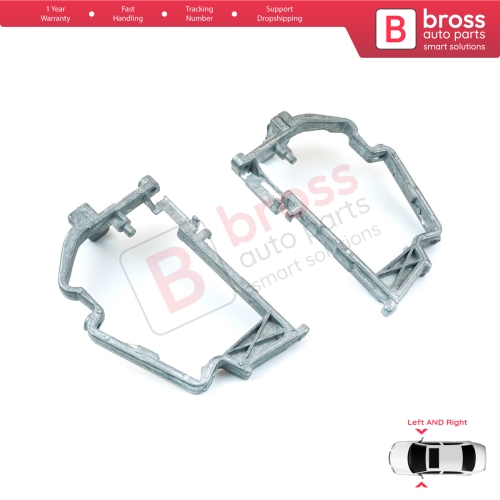 Side Wing Mirror Folding Support Repair Metal Frame Bracket Left Right for Mercedes W210 S210 W202 S202 W140
