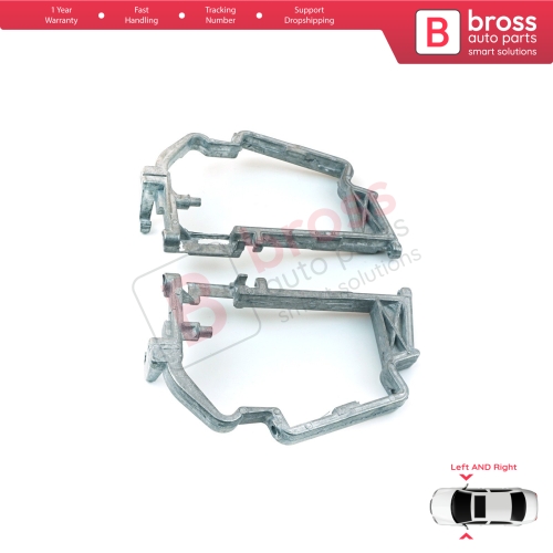 Side Wing Mirror Folding Support Repair Metal Frame Bracket Left Right for Mercedes W210 S210 W202 S202 W140