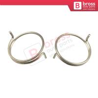 2 Pieces Door Lock Actuator Repair Springs Right and Left A1637302335 for Mercedes ML W163 1997-2005 Outer Diameter 18.8 mm