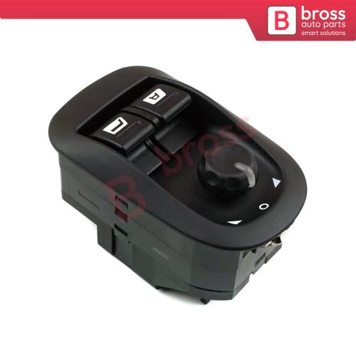 Power Window Switch Master Electric Mirror Button 6554WA for Peugeot Fiat Citroen