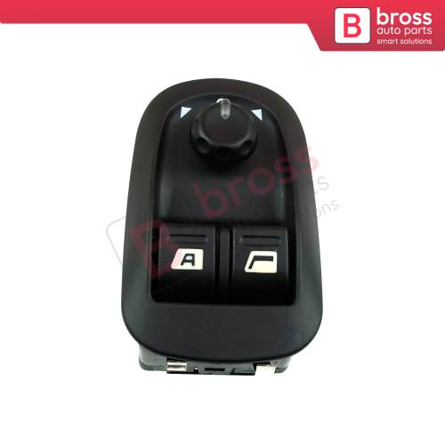 Power Window Switch Master Electric Mirror Button 6554WA for Peugeot Fiat Citroen