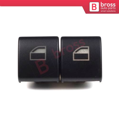 2 Pieces Window Switch Button Cap Cover 61316902175 for BMW 3 E46 E90 X5 X3