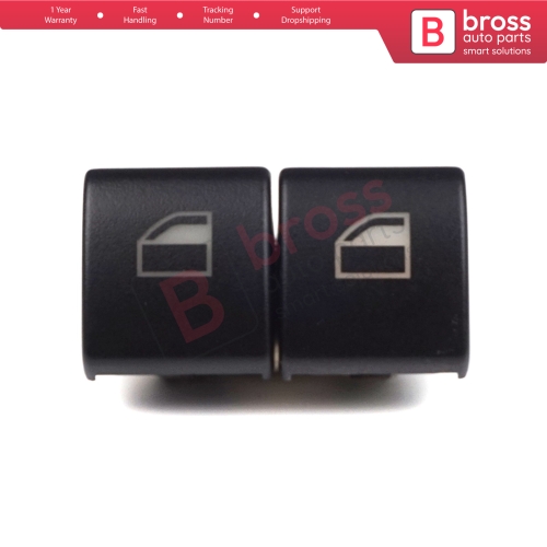 2 Pieces Window Switch Button Cap Cover 61316902175 for BMW 3 E46 E90 X5 X3