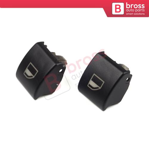 2 Pieces Window Switch Button Cap Cover 61316902175 for BMW 3 E46 E90 X5 X3