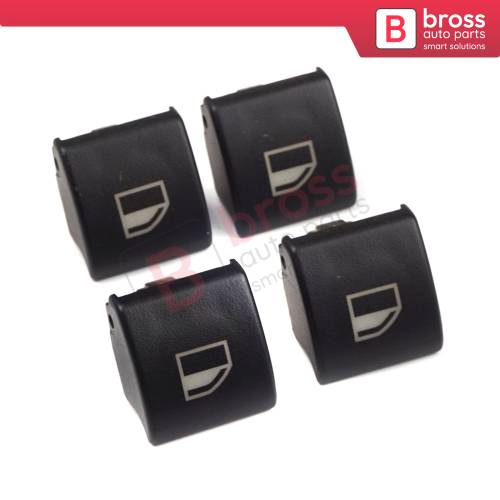 4 Pieces Window Switch Button Cap Cover 61316902175 for BMW 3 E46 E90 X5 X3