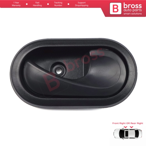 Interior Door Handle Black For Dacia Front OR Rear Right Doors 8200733848