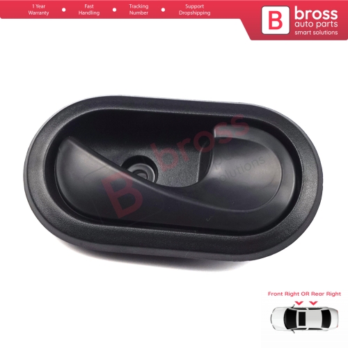 Interior Door Handle Black For Dacia Front OR Rear Right Doors 8200733848