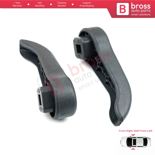 2 Pieces Seat Handle Adjustment Grip Lever 7701209658 Front for Renault Clio MK2 Twingo MK1