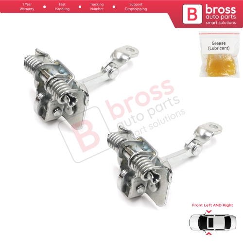 2 Pieces Front Door Hinge Stop Check Strap Limiter for Peugeot 206 1998-2016 206+ HB CC SW 9181C8 