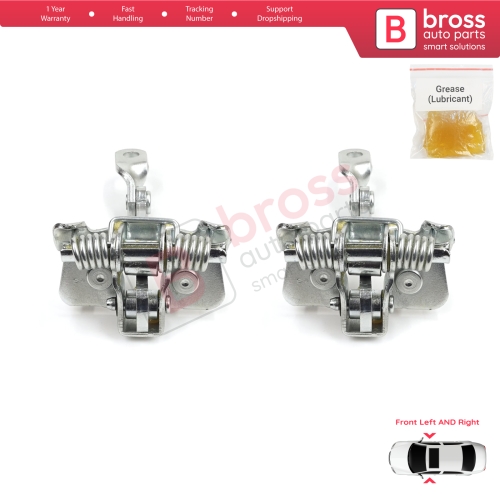2 Pieces Front Door Hinge Stop Check Strap Limiter for Peugeot 206 1998-2016 206+ HB CC SW 9181C8 