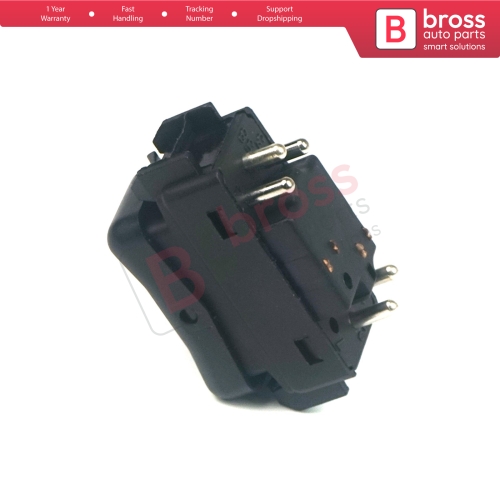 Center Console Control Window Switch 5 Pins Left 1248204610 For Mercedes E W124 W126 W201 W463