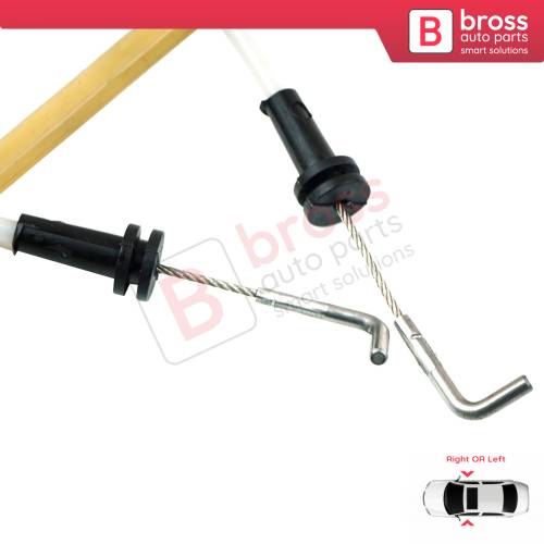 Inner Door Handle Release Lock Latch Bowden Cable 813712F000 Front for Kia Cerato Spectra