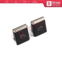2 Pieces Front Windows Main Switch Button Cap Cover 7PP959858R DML for Porsche
