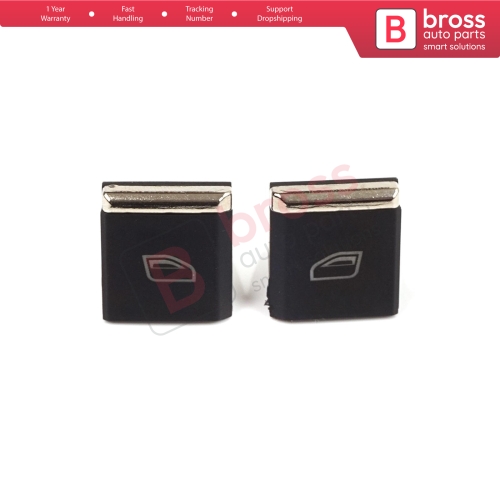 2 Pieces Front Windows Main Switch Button Cap Cover 7PP959858R DML for Porsche