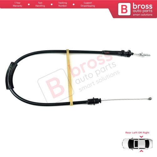 Outer Door Release Locking System Latch Bowden Cable Rear Door for VW Passat B6 B7 2005-2015 CC 3C0837017B