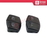 4 Pieces Main Window Switch Button Cover Front Left Door For Mercedes W639 Vito Viano 04061254A.8 04061254A.9 06125 3.8 06125 3.9