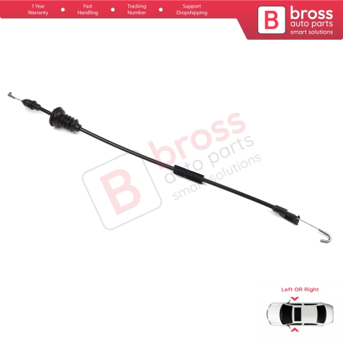 Inner Door Release Locking Latch Bowden Cable Front 5P08370858 for Seat Cordoba Toledo MK2