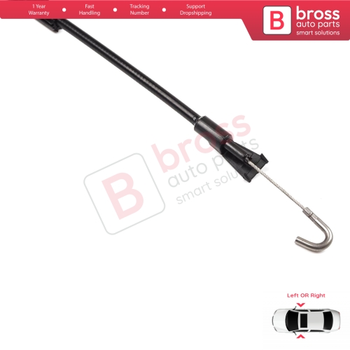 Inner Door Release Locking Latch Bowden Cable Front 5P08370858 for Seat Cordoba Toledo MK2