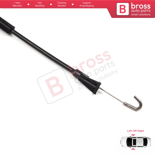Inner Door Release Locking Latch Bowden Cable Front 5P08370858 for Seat Cordoba Toledo MK2