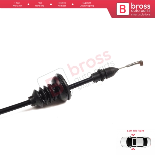 Inner Door Release Locking Latch Bowden Cable Front 5P08370858 for Seat Cordoba Toledo MK2