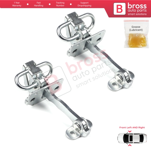 2 Pieces Front Door Hinge Stop Check Strap Limiter for Alfa Romeo 156 932 1997-2006 Sedan Saloon Estate Sportwagon 51799708