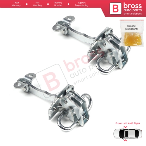 2 Pieces Front Door Hinge Stop Check Strap Limiter for Alfa Romeo 156 932 1997-2006 Sedan Saloon Estate Sportwagon 51799708