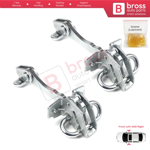 2 Pieces Front Door Hinge Stop Check Strap Limiter for Fiat Siena Palio 178 1996-2016 Albea Strada MK1 278 46844990 