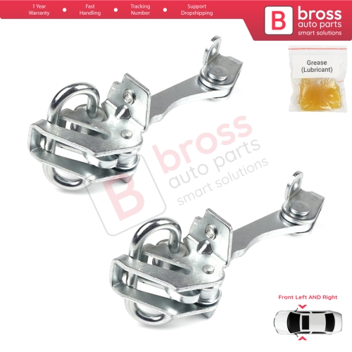 2 Pieces Front Door Hinge Stop Check Strap Limiter for Fiat Siena Palio 178 1996-2016 Albea Strada MK1 278 46844990 