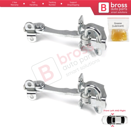 2 Pieces Front Door Hinge Stop Check Strap Limiter for Fiat Siena Palio 178 1996-2016 Albea Strada MK1 278 46844990 