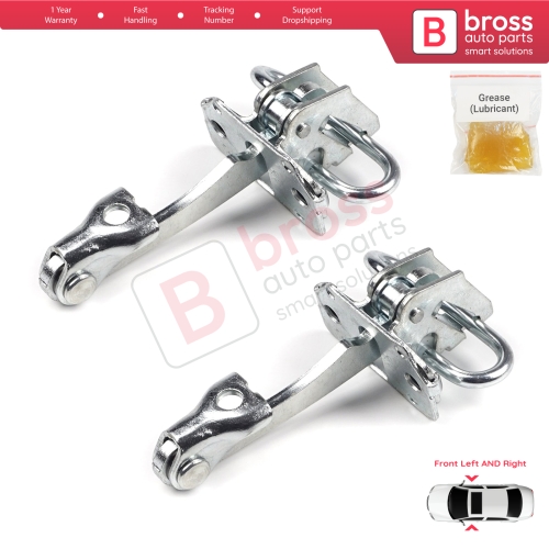 2 Pieces Front Door Hinge Stop Check Strap Limiter for Fiat Linea 323 110 Punto Grande Punto Evo 199 51799767