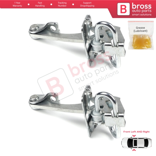 2 Pieces Front Door Hinge Stop Check Strap Limiter for Fiat Linea 323 110 Punto Grande Punto Evo 199 51799767
