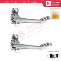 2 Pieces Front Door Hinge Stop Check Strap Limiter for Renault Kangoo MK2 824308607R 